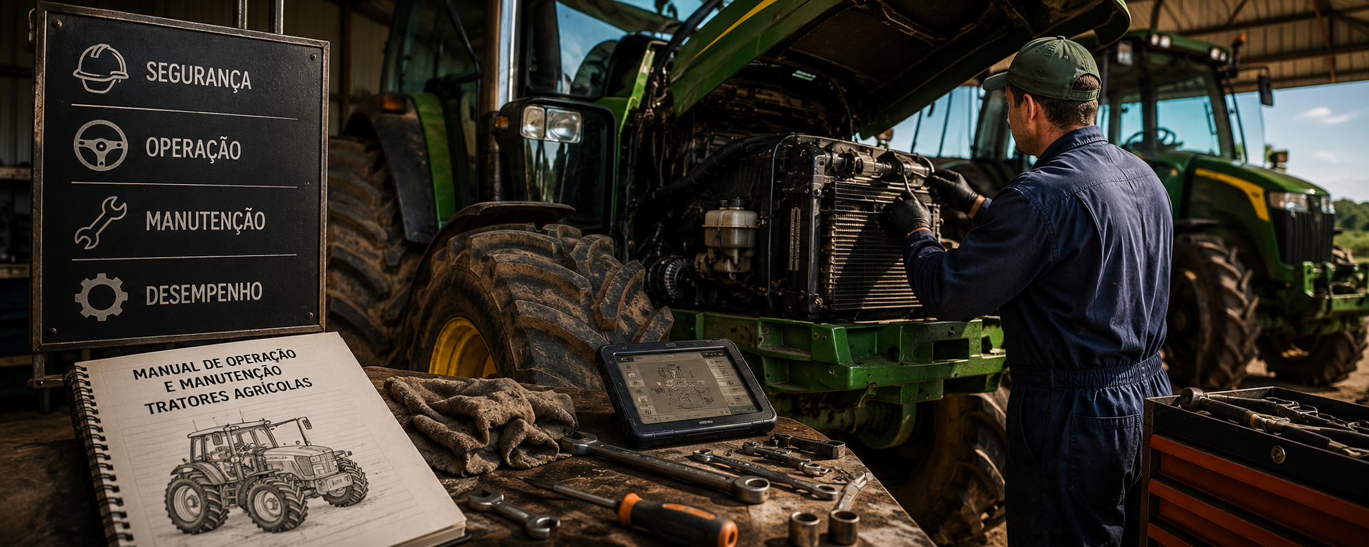 OPERAÇÃO E MANUTENÇÃO DE TRATORES AGRICOLAS