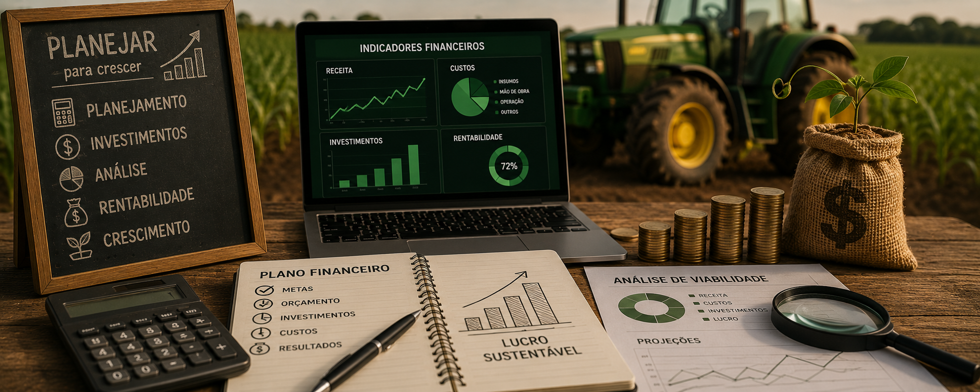 FINANÇAS E INVESTIMENTOS NO AGRONEGÓCIO