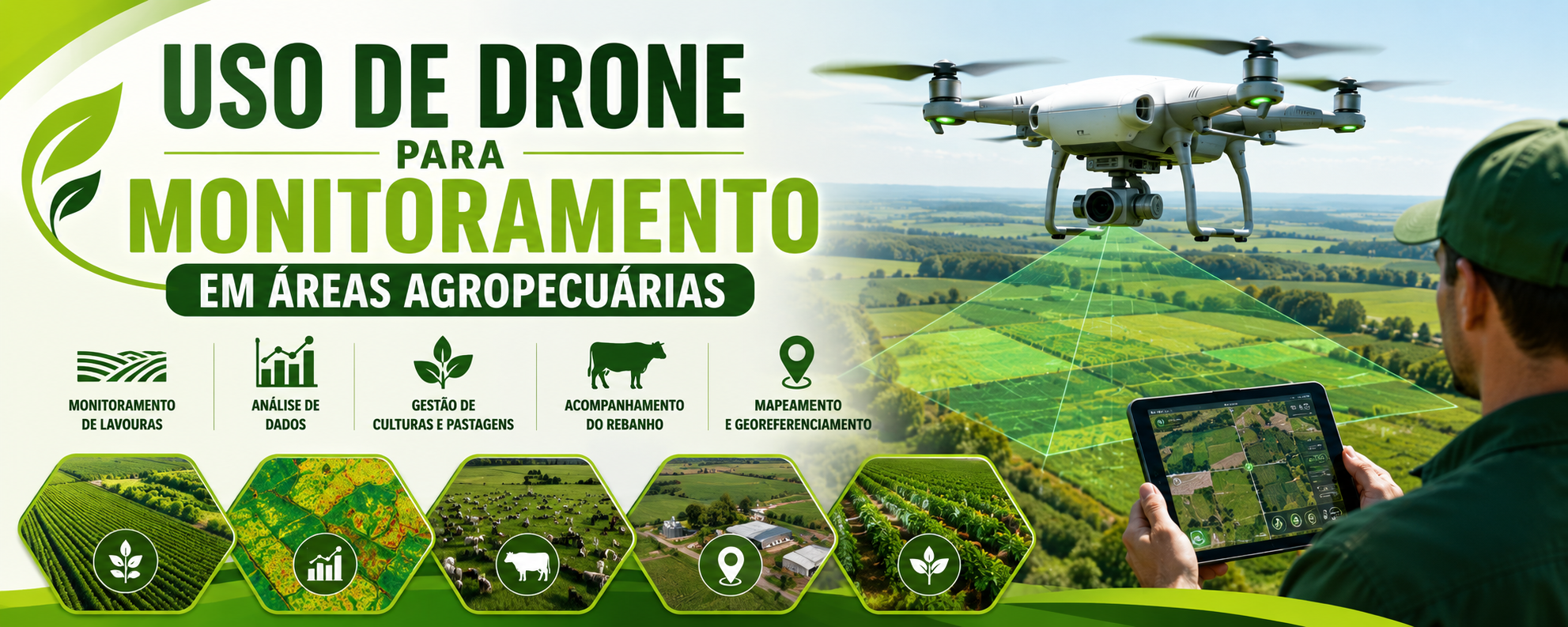 USO DE DRONE PARA MONITORAMENTO EM ÁREAS AGROPECUÁRIAS