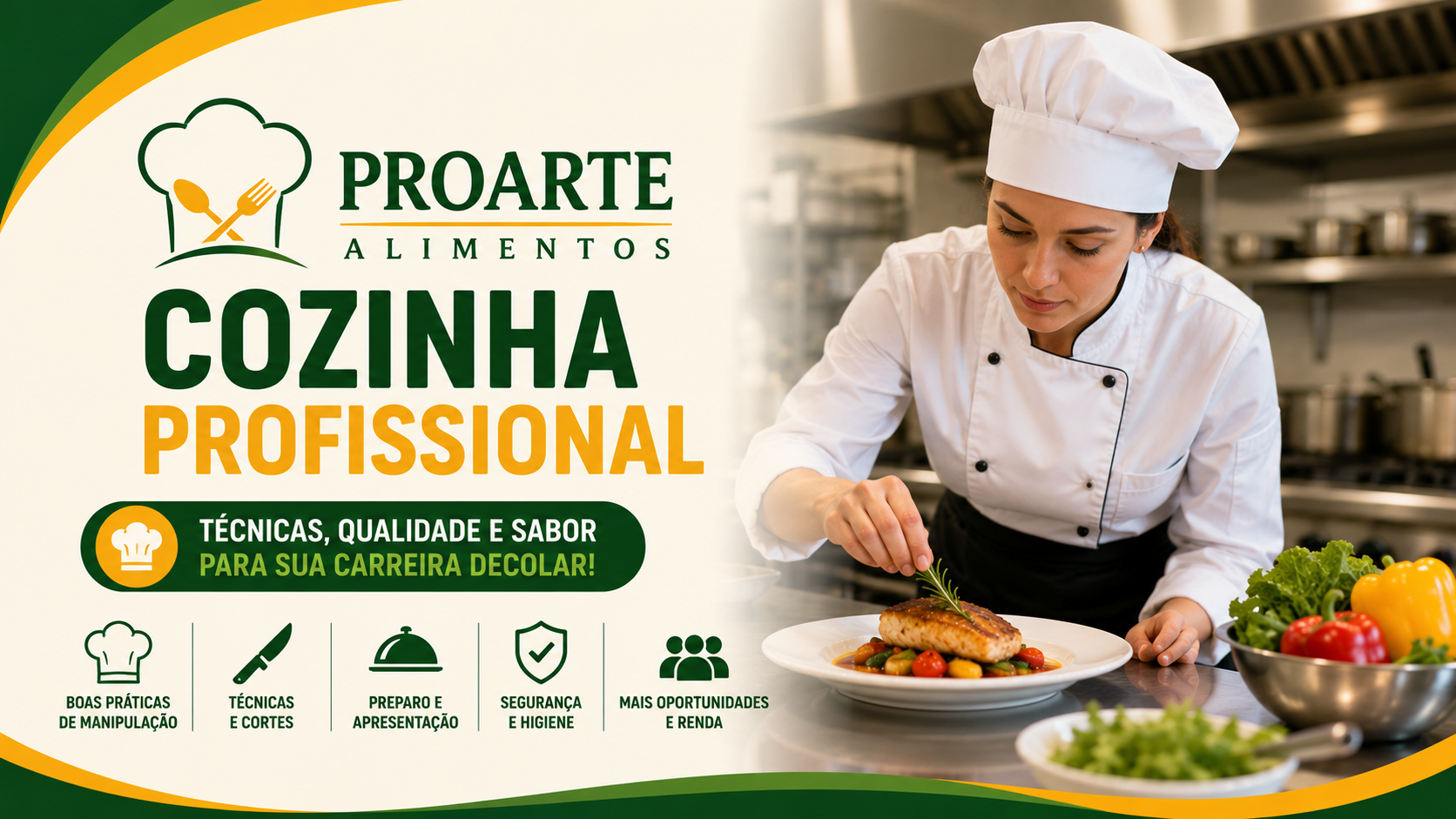 PROARTE ALIMENTOS: COZINHA PROFISSIONAL