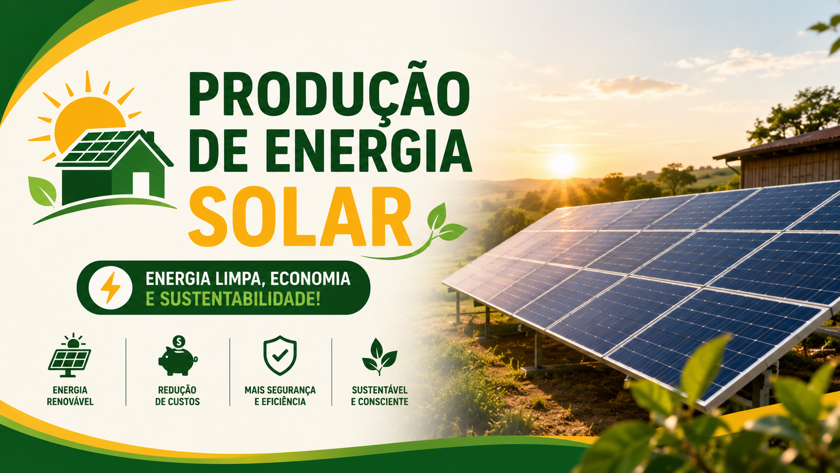 PRODUÇÃO DE ENERGIA SOLAR