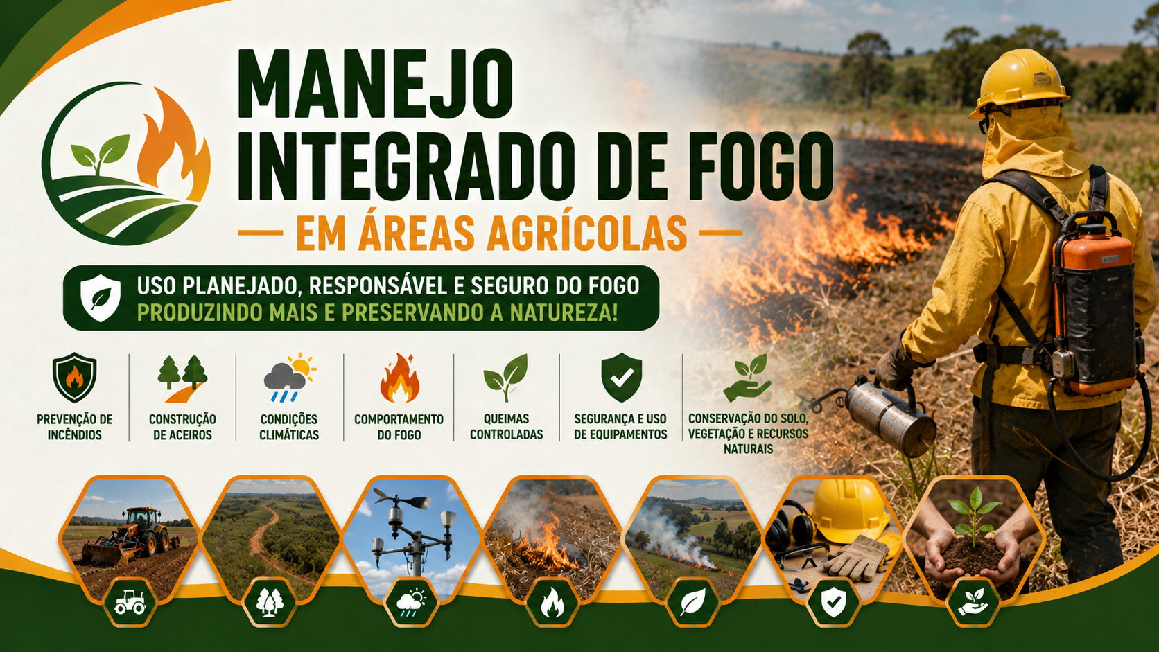 MANEJO INTEGRADO DE FOGO EM ÁREAS AGRÍCOLAS