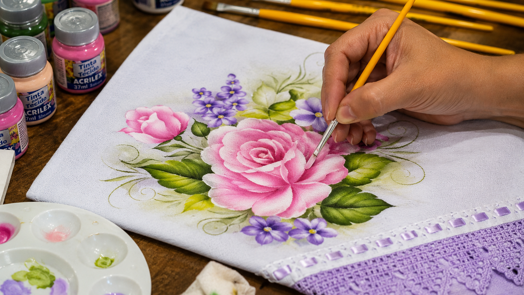 PINTURA EM TECIDO