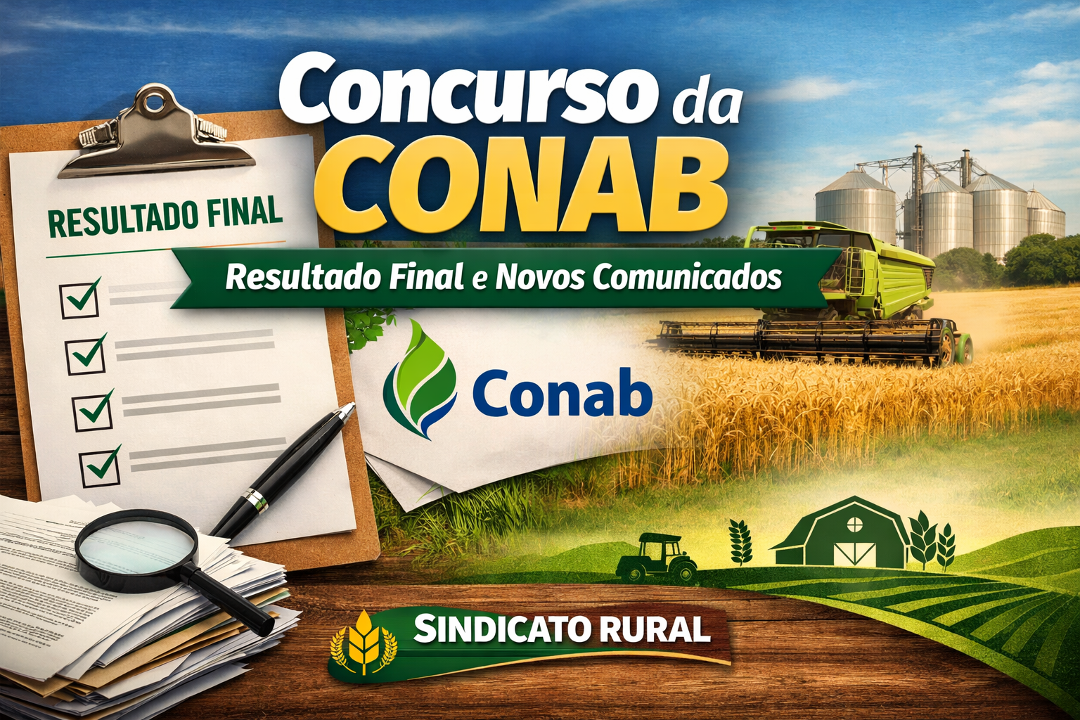 Concurso da CONAB: Resultado Final e Novos Comunicados São Divulgados